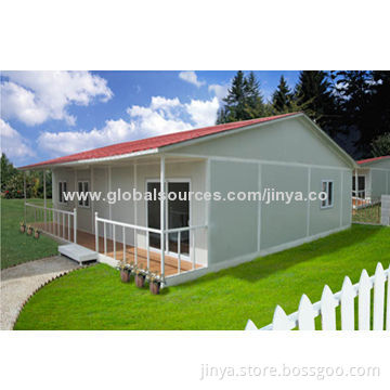 Prefabricated House/Cabin for African Countries, for Hot Area Use